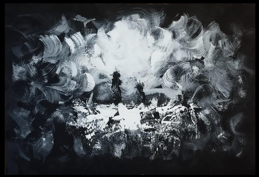 هنر نقاشی و گرافیک محفل نقاشی و گرافیک مریم جمالی اکرلیک روی بوم / ۲۰۲۵/ مریم جمالی