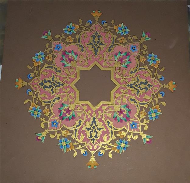 هنر نقاشی و گرافیک محفل نقاشی و گرافیک Fatemeh mirnezhad ۱۳۹۹
تذهیب 
گواش و آبرنگ 