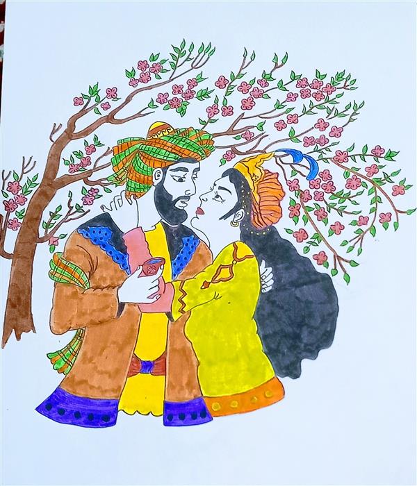 هنر نقاشی و گرافیک محفل نقاشی و گرافیک امیر حسن امانی امیر حسن امانی 13ساله رنگ شده با ماژیک