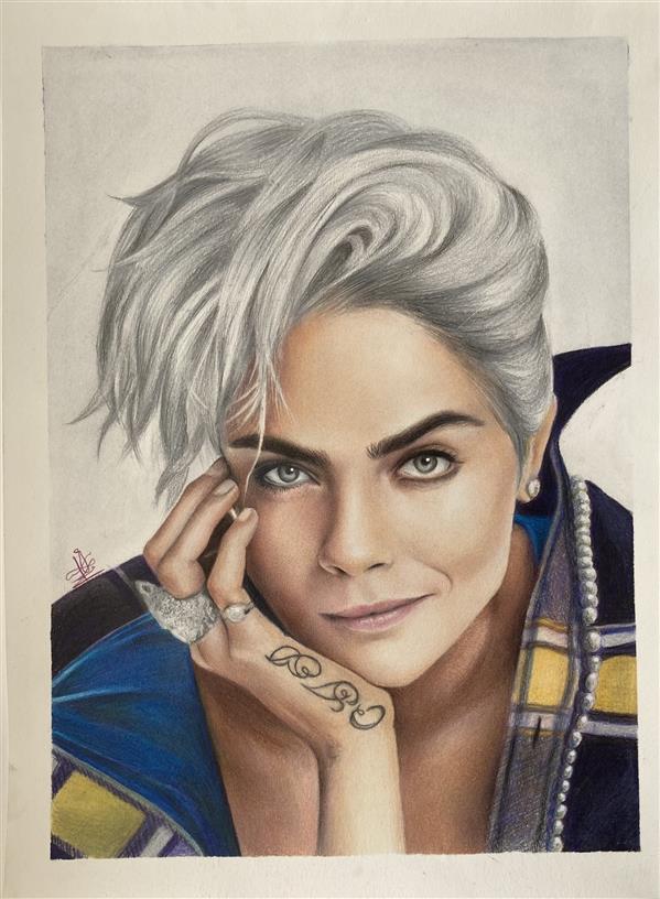 هنر نقاشی و گرافیک محفل نقاشی و گرافیک پریا #نقاشی #مدادرنگی #pariarzm ##color_pencil#sketches