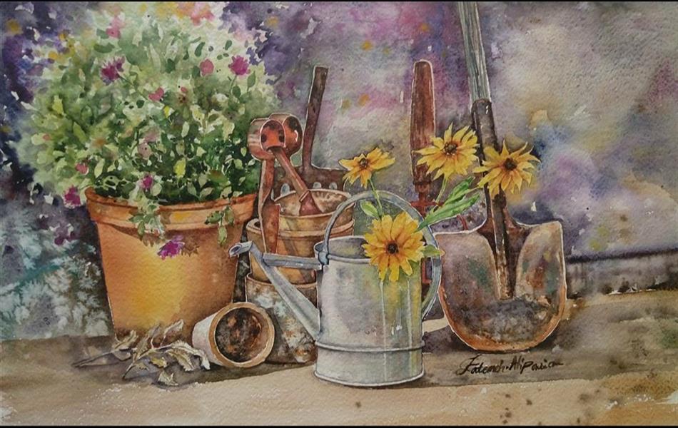 هنر نقاشی و گرافیک محفل نقاشی و گرافیک فاطمه علی پوریان آبرنگ، رئال، سال ۱۴۰۰، فاطمه علی پوریان