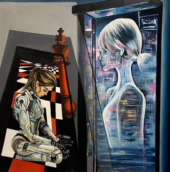 هنر نقاشی و گرافیک محفل نقاشی و گرافیک فهیمه طیوری رنگ روغن روی بوم 
ساا خلق اثر ۱۴۰۴
خالق اثر :فهیمه طیوری 
از مجموعه بیست سی ۲۰۳۰