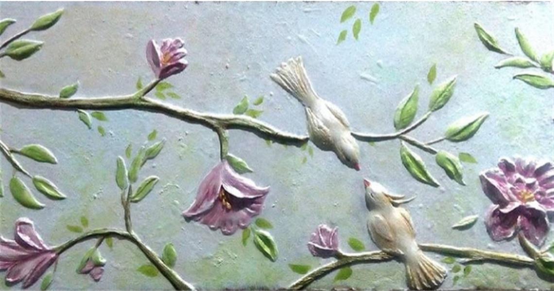 هنر نقاشی و گرافیک محفل نقاشی و گرافیک سیده الهه میرزمانی نقش برجسته، ۹۲،همدم ،میرزمانی