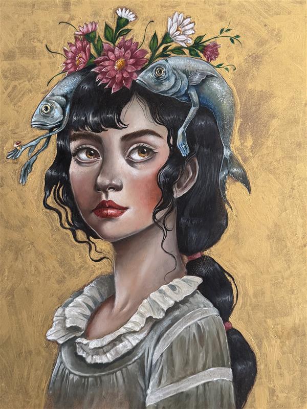 هنر نقاشی و گرافیک محفل نقاشی و گرافیک صباصفا Saba safa 
#oil on wood
#رنگ روغن روی چوب 
2025
