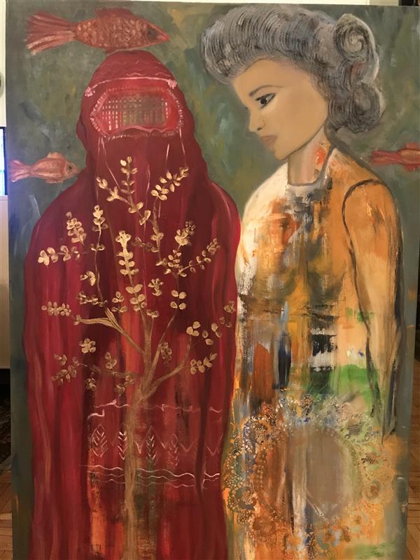 هنر نقاشی و گرافیک محفل نقاشی و گرافیک زرناز انصاریان رنگ روغن و میکس مدیا  سال ٩٧ 
آزادی  
زرناز انصاریان