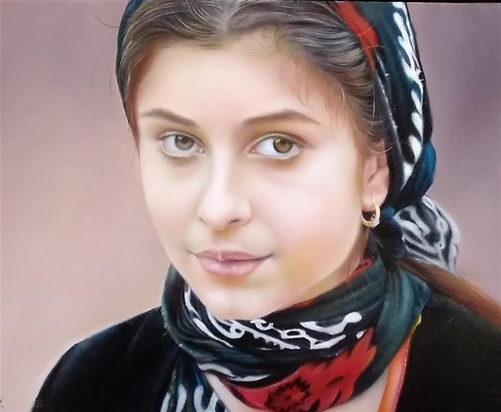 هنر نقاشی و گرافیک محفل نقاشی و گرافیک زینب نیک سفر نقاشی رنگ روغن# سال تولید ۱۳۹۹#