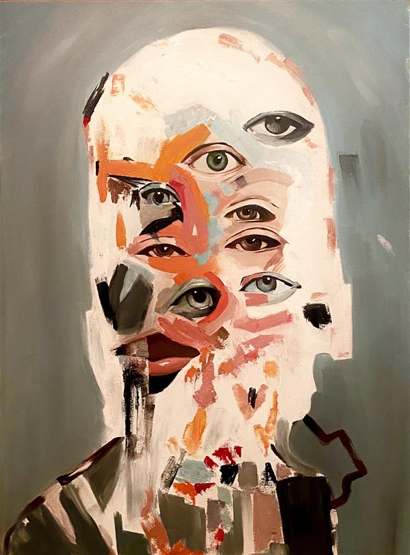 هنر نقاشی و گرافیک محفل نقاشی و گرافیک بیتا تقوی THE THIRD EYE 
Oil painting on canvas