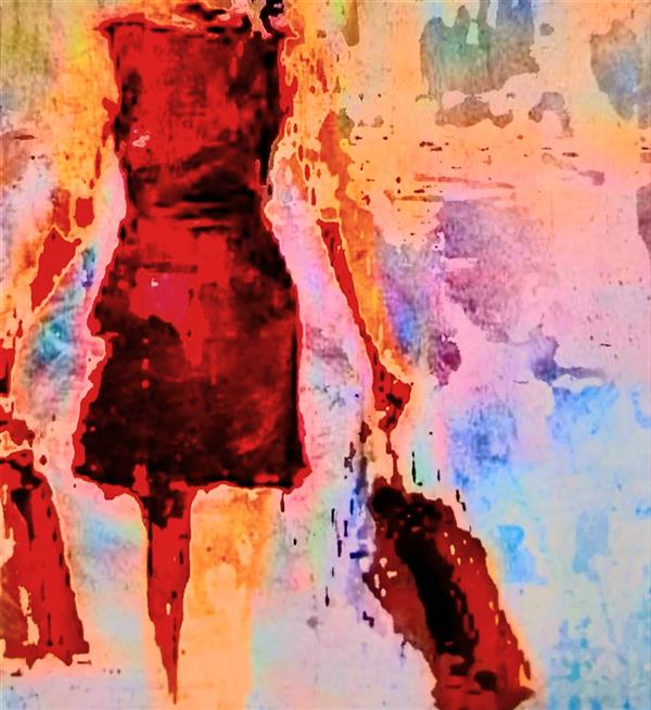 هنر نقاشی و گرافیک محفل نقاشی و گرافیک زینت سادات پورسیدی (سابرینا) چاپ مونوپرینت( میکس)