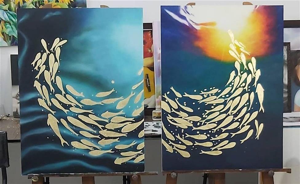 هنر نقاشی و گرافیک محفل نقاشی و گرافیک زهره مقتدایی  