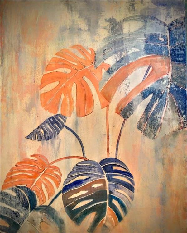 هنر نقاشی و گرافیک محفل نقاشی و گرافیک Meripainter اکریلیک روی بوم
برگ نخل