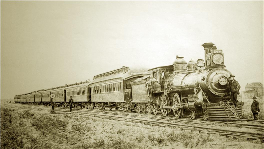 هنر نقاشی و گرافیک محفل نقاشی و گرافیک Emra Old train