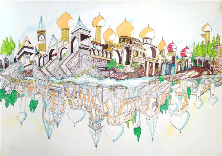 هنر نقاشی و گرافیک محفل نقاشی و گرافیک alihaddadan نام اثر: مسجدی در آب
خالق: علی حدادان
تکنیک مدادرنگی و ماژیک راندو، روی مقوا، سال خلق اثر 1400
***در صورت درخواست مشتری، اثر، قاب‌شده و ارسال می‌گردد و هزینه آن به صورت جداگانه دریافت خواهد شد (قاب سه سانتی 50*70، 200 هزارتومان).
#مدادرنگی #ماژیک راندو #مقوا #1400