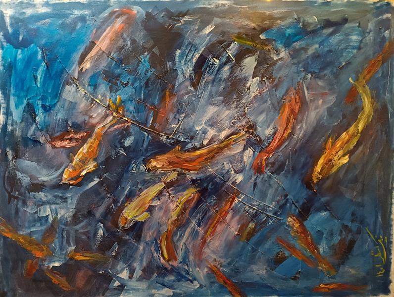هنر نقاشی و گرافیک محفل نقاشی و گرافیک احمد نیک منظر مقدم رنگ و روغن
1401
برکه ماهی
احمد نیک منظر مقدم