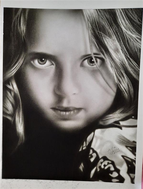 هنر نقاشی و گرافیک محفل نقاشی و گرافیک Vafa-Art7🎨 #سیاه-قلم
سایز A4