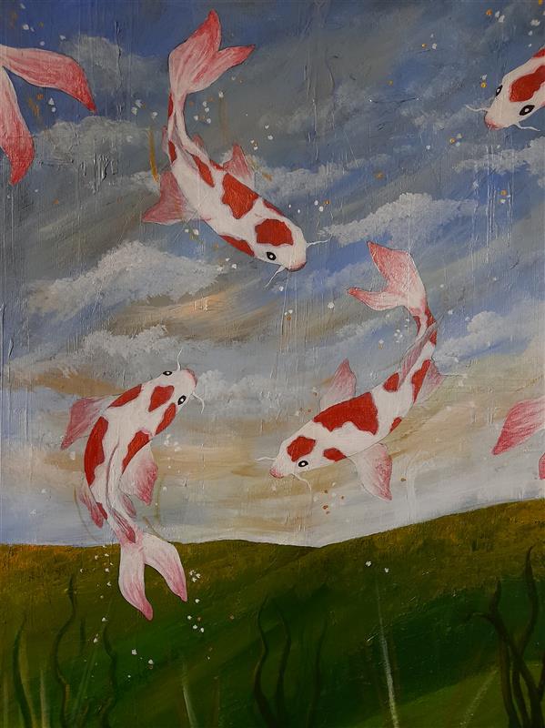 هنر نقاشی و گرافیک محفل نقاشی و گرافیک Nazanin Taheri  نام #اثر: Ocean in the Sky (اقیانوس در آسمان) 
سبک: #سوررئال
تکنیک: #اکریلیک