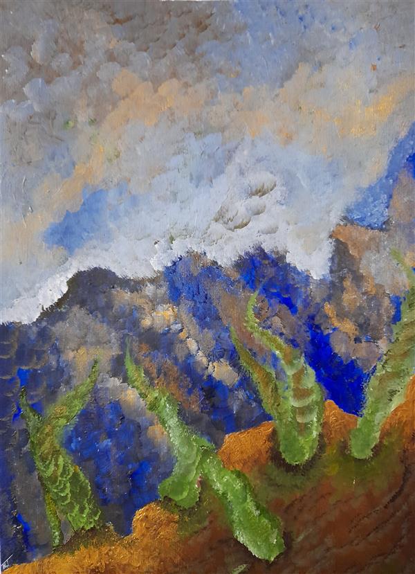 هنر نقاشی و گرافیک محفل نقاشی و گرافیک Nazanin Taheri  نام#اثر: Roots of Storms (ریشه های طوفان ها)
سبک: #سوررئال
تکنیک: #اکریلیک