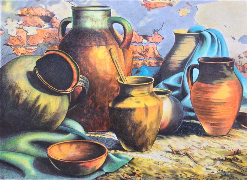 هنر نقاشی و گرافیک محفل نقاشی و گرافیک شادی رحیم ترکه مدادرنگی