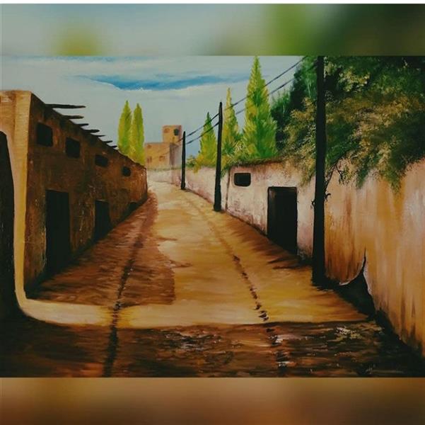 هنر نقاشی و گرافیک محفل نقاشی و گرافیک مریم حسینی کوچ باغ یکی از روستاهای خراسان رضوی
رنگ روغن سال ۱۳۸۸
مریم حسینی