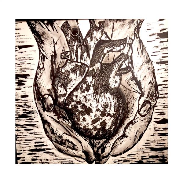 هنر نقاشی و گرافیک محفل نقاشی و گرافیک مسیح آذری  رنگ روغن روی فیبر .1400.هدیه ی خداوند .مسیح آذری 