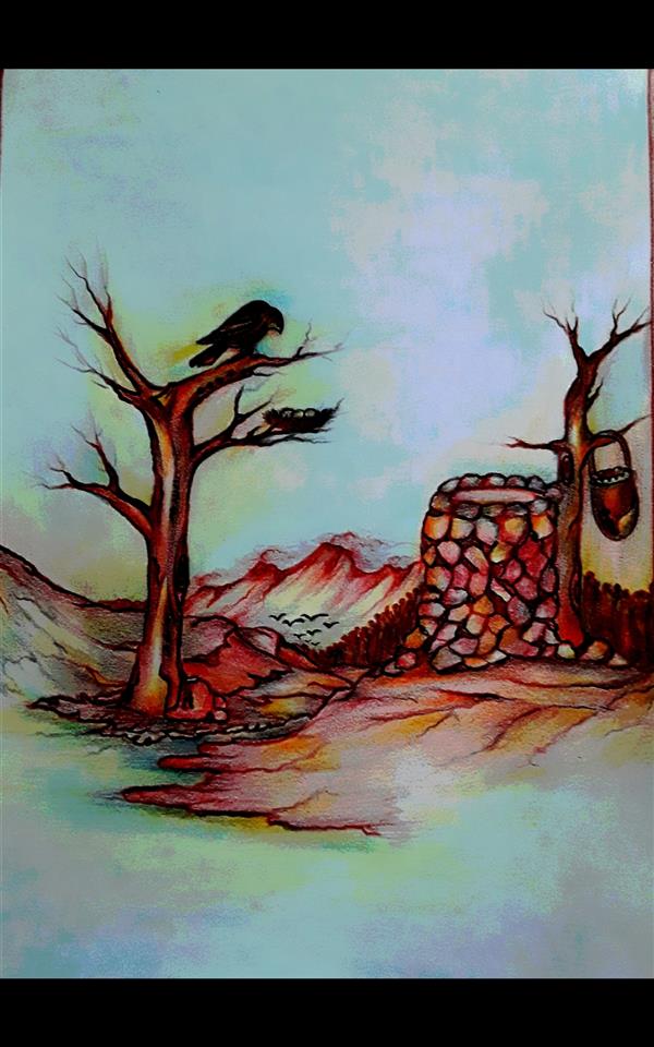 هنر نقاشی و گرافیک محفل نقاشی و گرافیک Mansor tamri   nature  painting #1396