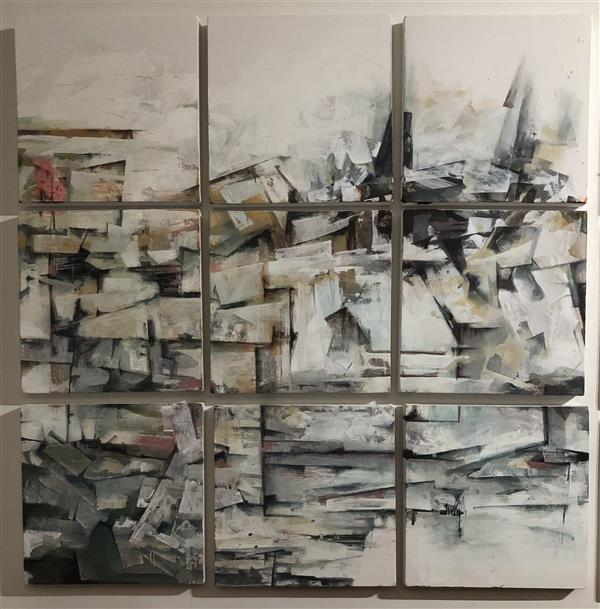 هنر نقاشی و گرافیک محفل نقاشی و گرافیک ارشاد رفتاری  #ترکیب مواد #بوم #۹ لت #۱۴۰۴ #تکه های نو
 #ارشاد رفتاری