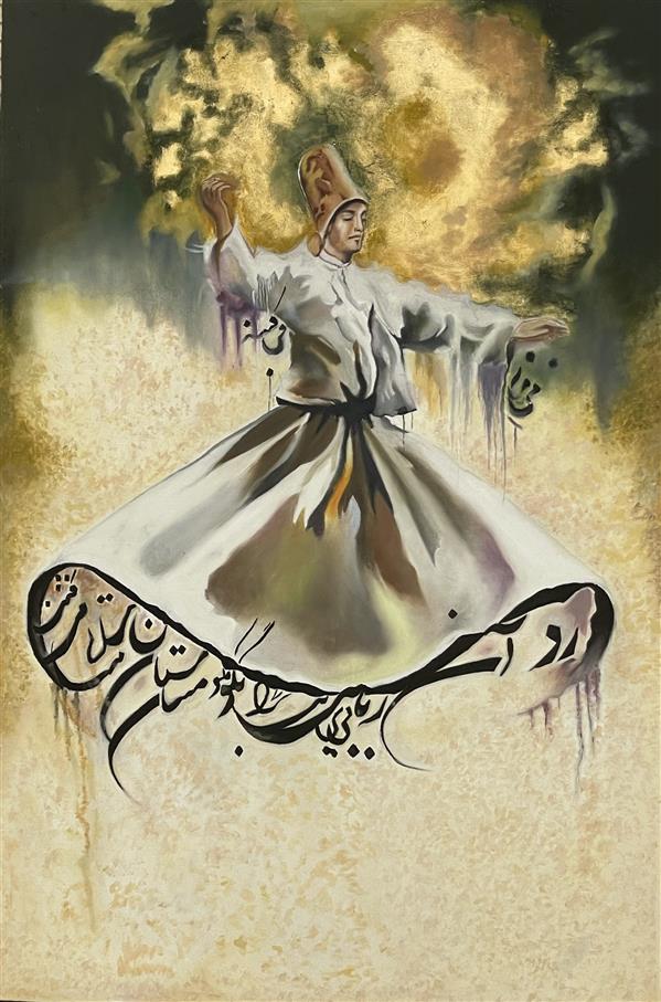 هنر نقاشی و گرافیک محفل نقاشی و گرافیک Mahya hei مولانا.#رنگ و روغن#نقاشي #ورق طلا
سال:١٤٠٠