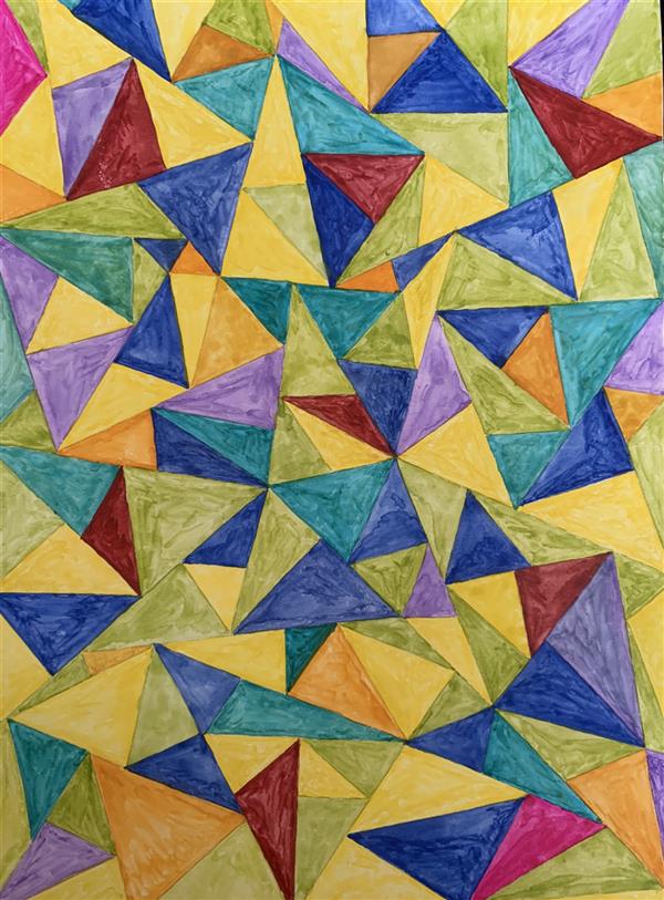 هنر نقاشی و گرافیک محفل نقاشی و گرافیک Mohammad Tahir Tahiri  Abstract, watercolor