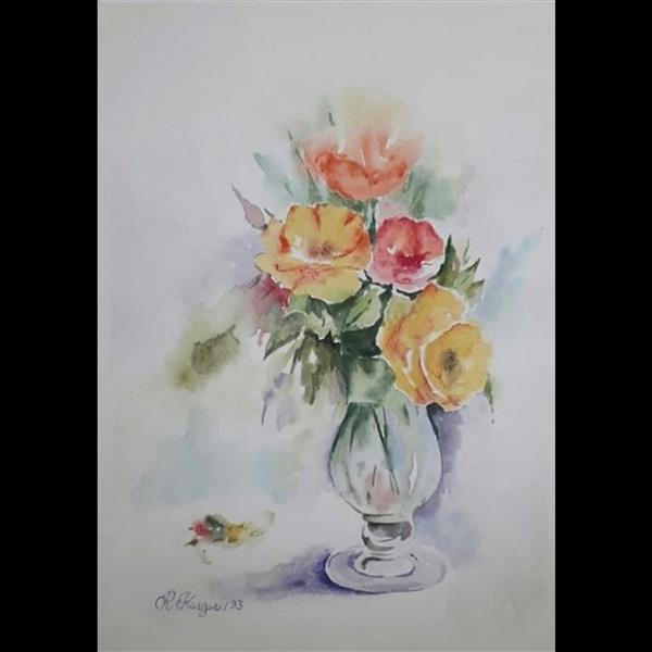 هنر نقاشی و گرافیک محفل نقاشی و گرافیک راضیه کارگر نقاشی ابرنگ 
راضیه کارگر