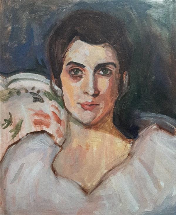 هنر نقاشی و گرافیک محفل نقاشی و گرافیک عسل خانجانی Personal study from lady agnew by john singer sargent