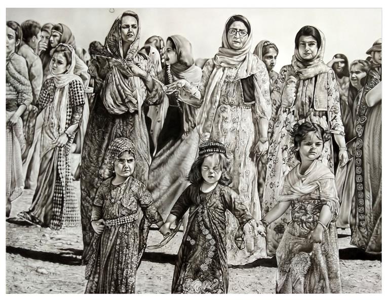 هنر نقاشی و گرافیک محفل نقاشی و گرافیک رضا همتی تکنیک سیاه قلم  
سبک فوق حرفه ای 
سال خلق اثر 1399
نام خالق اثر رضا همتی