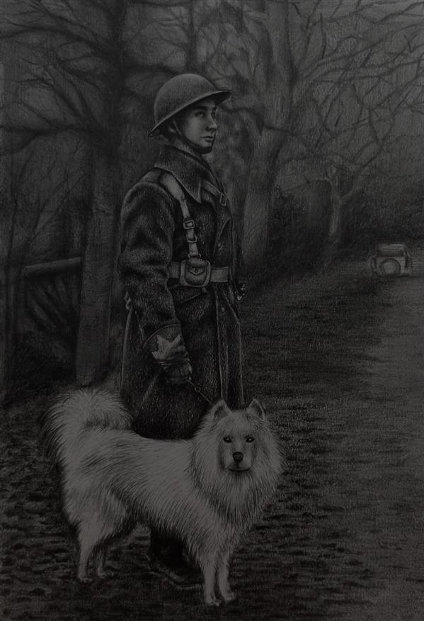 هنر نقاشی و گرافیک محفل نقاشی و گرافیک ندا شعبانی Soldier
Pencil