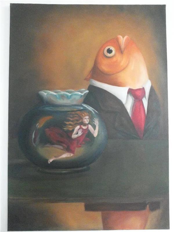 هنر نقاشی و گرافیک محفل نقاشی و گرافیک لیندا ماهی هم میتواند قدرتمند باشد!!
اندازه 100 در 70