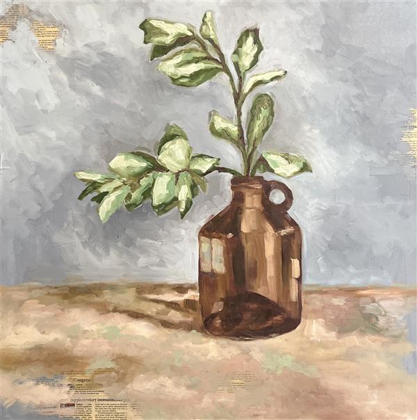 هنر نقاشی و گرافیک محفل نقاشی و گرافیک مرضیه خلج رنگ روغن/ مرضیه خلج / ۱۴۰۳