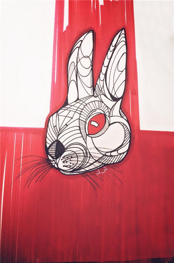 هنر نقاشی و گرافیک محفل نقاشی و گرافیک ShaHeeN keshavarz #rabbit #rabbit #rabbitdrawing #redeye #red #majik #rapid #practicing  #ش_ک
خطوط ماژیک به عمد تراز نیست
ma work
چشم قرمز