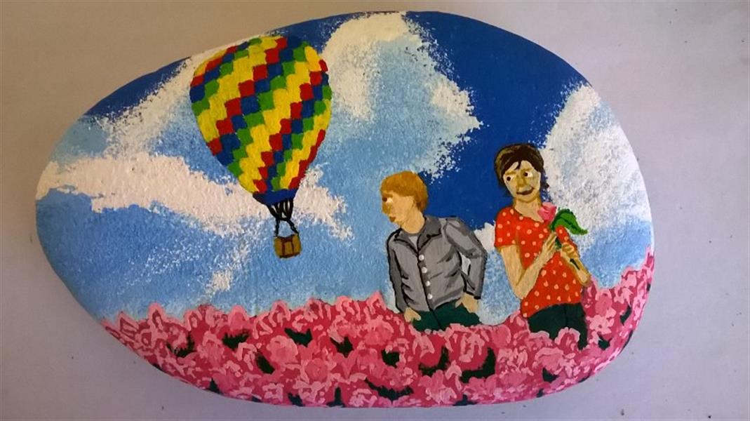 هنر نقاشی و گرافیک محفل نقاشی و گرافیک Rock painting آموزش و قبول سفارش انواع نقاشی سنگ