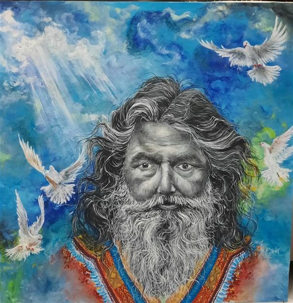 هنر نقاشی و گرافیک محفل نقاشی و گرافیک بهناز بوربور رنگ روغن ردی بوم نقاشی 
سبک مینیاتور ذهنی 
#naghash 
#miniator