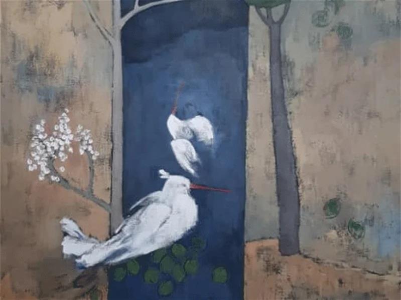 هنر نقاشی و گرافیک محفل نقاشی و گرافیک گالری ایده #اثر اکرم افضلی
اکریلیک روی بوم