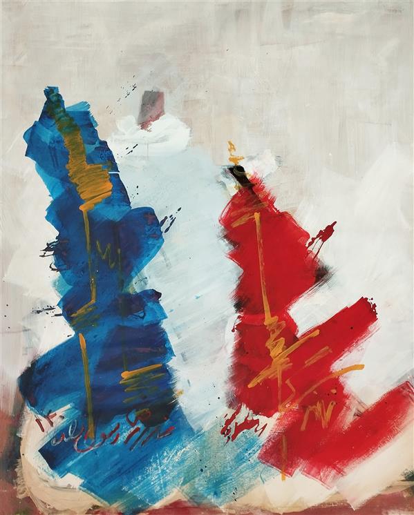 هنر نقاشی و گرافیک محفل نقاشی و گرافیک غلامرضا رسول زاده اکرولیک بوم غلامرضا رسول زاده ۱۴۰۴