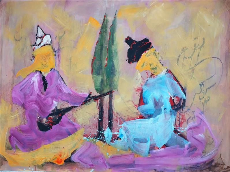 هنر نقاشی و گرافیک محفل نقاشی و گرافیک غلامرضا رسول زاده اکرولیک اکسپرسیو ۱۴۰۴
غلامرضا رسول زاده