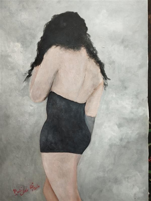 هنر نقاشی و گرافیک محفل نقاشی و گرافیک غلامرضا رسول زاده رنگ روغن..بوم....۹۸..