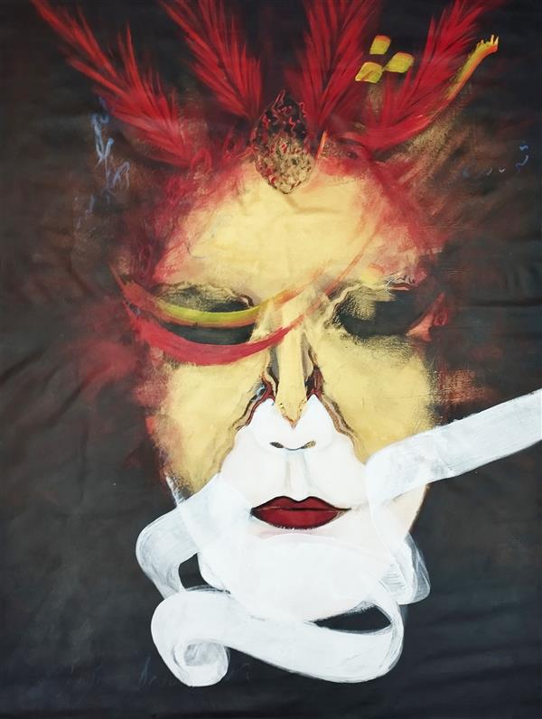 هنر نقاشی و گرافیک محفل نقاشی و گرافیک غلامرضا رسول زاده اکرولیک بوم غلامرضا رسول زاده ۱۴۰۴
