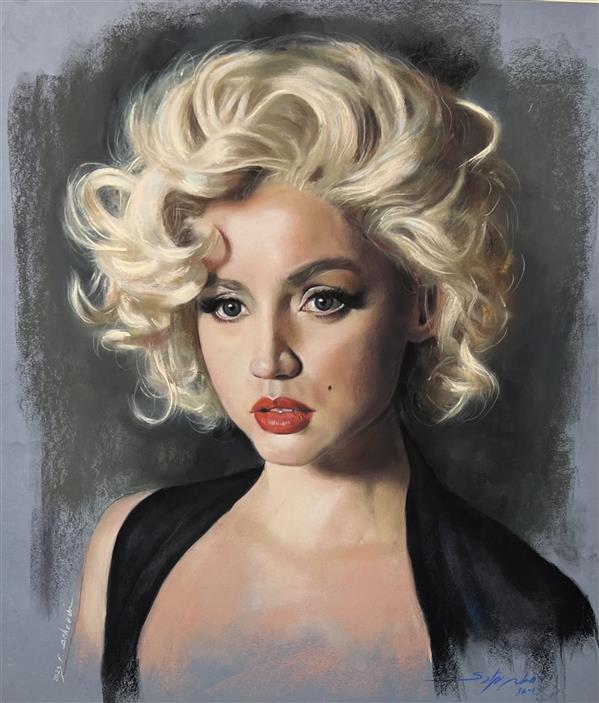 هنر نقاشی و گرافیک محفل نقاشی و گرافیک فاطمه بهزادی نقاشی با پاستل گچی