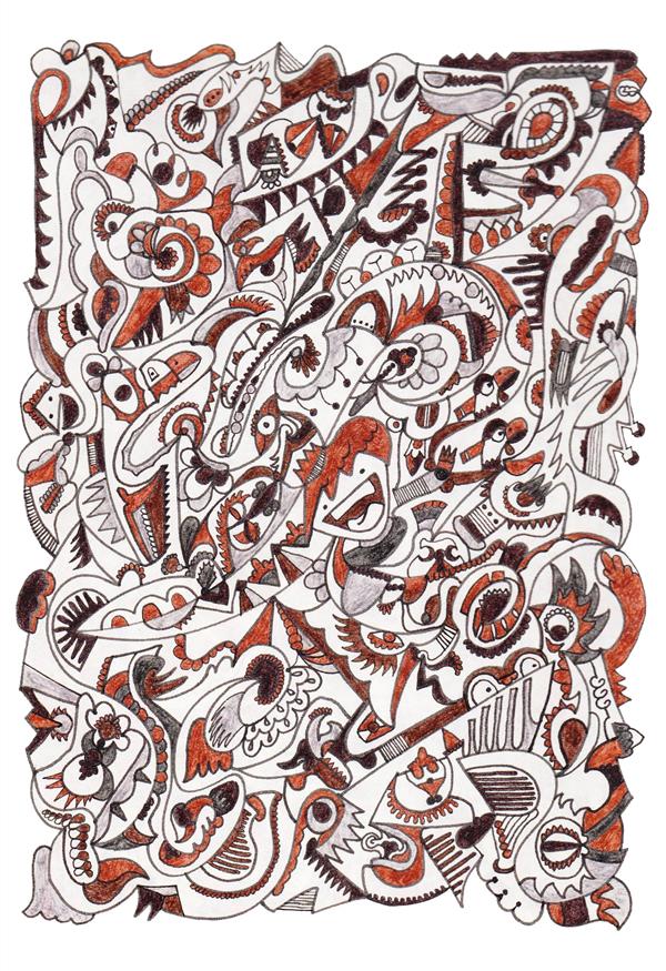 هنر نقاشی و گرافیک محفل نقاشی و گرافیک عمران موحدنژاد #سبک انتزاعی
متریال: کاغذ طراحی
سال خلق: 1403
نام اثر: Orangeblkk
هنرمند: عمران موحدنژاد