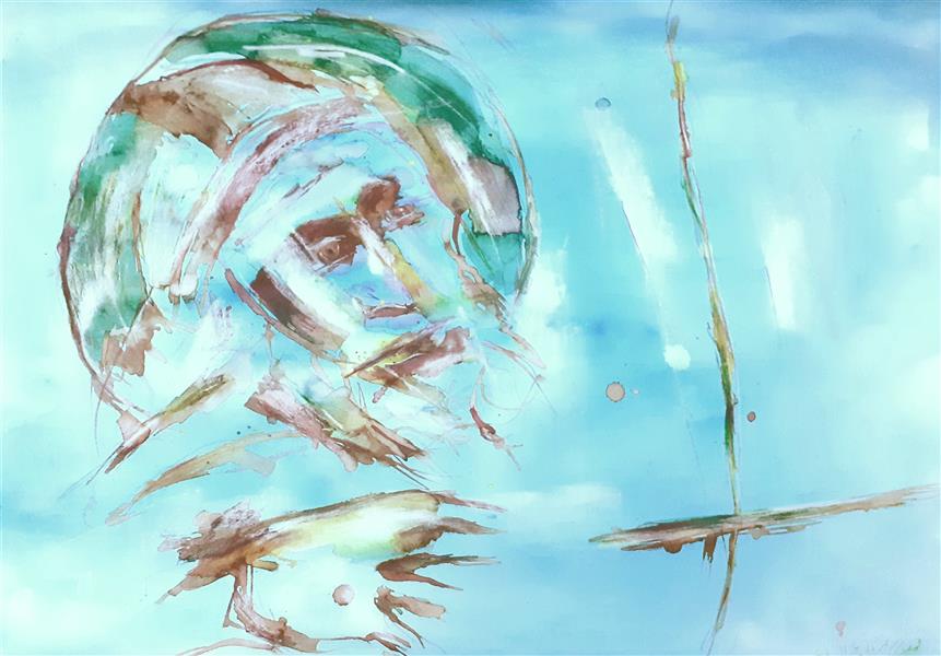 هنر نقاشی و گرافیک محفل نقاشی و گرافیک Khosrowmahdavimazdeh  قلم فلزی،مرکب،مقوا  ،1404
khosrowmahdavimazdeh