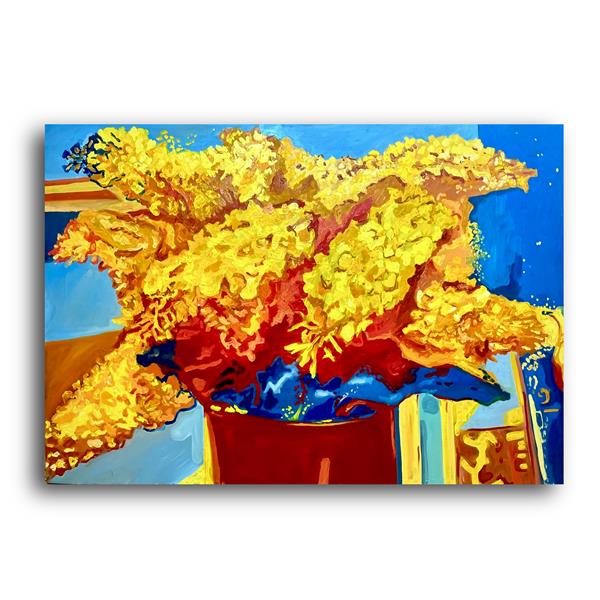 هنر نقاشی و گرافیک محفل نقاشی و گرافیک کیانا کریمی  بدون عنوان 
رنگ و روغن روی بوم 
۱۴۰۴

