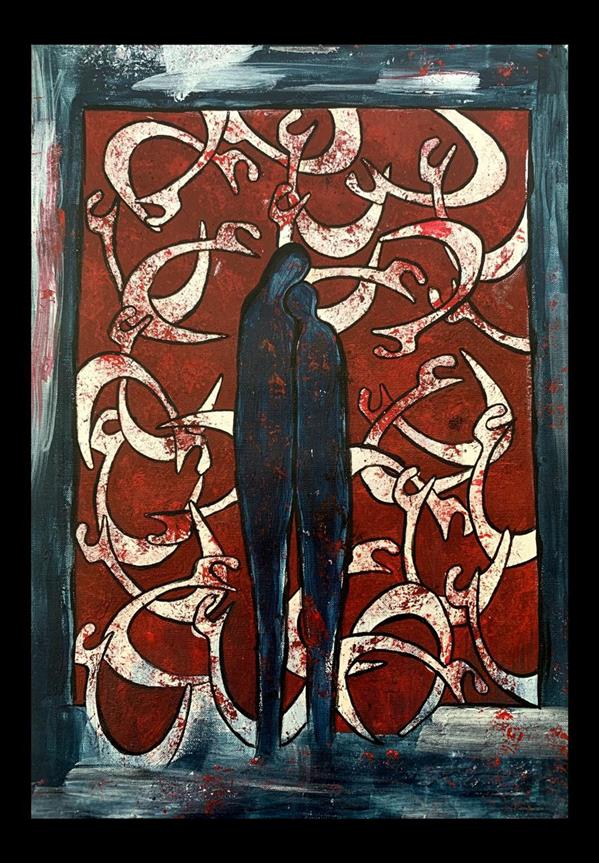 هنر نقاشی و گرافیک محفل نقاشی و گرافیک Nrges-fyaz نام اثر: عشق
متریال : اکرولیک
کار دارای بافت برجسته ی رنگ ها
سال تولید : 04