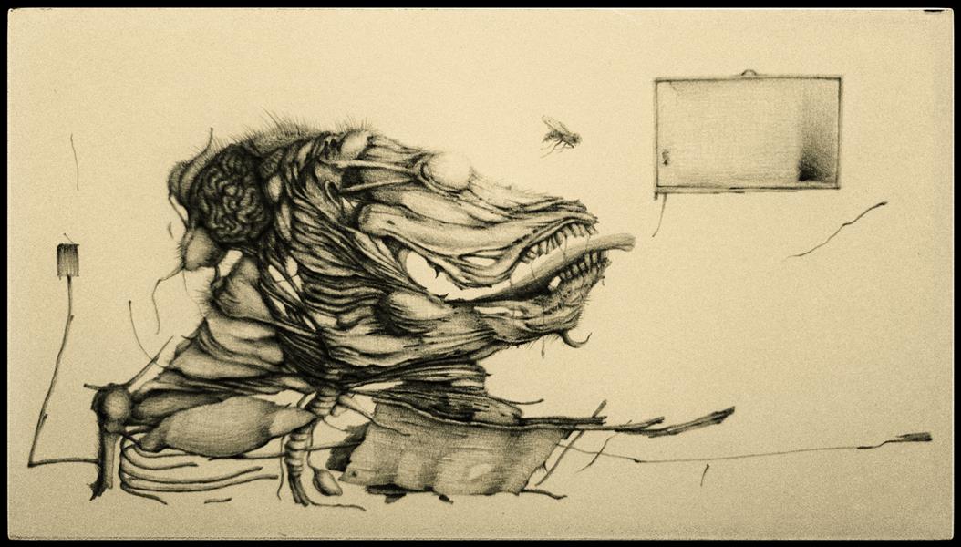 هنر نقاشی و گرافیک محفل نقاشی و گرافیک آریا پورکاظم مگس خوار، مداد روی کاغذ اشتنباخ زرد، ۱۴۰۴
#سورئالیسم #طراحی #پرتره 