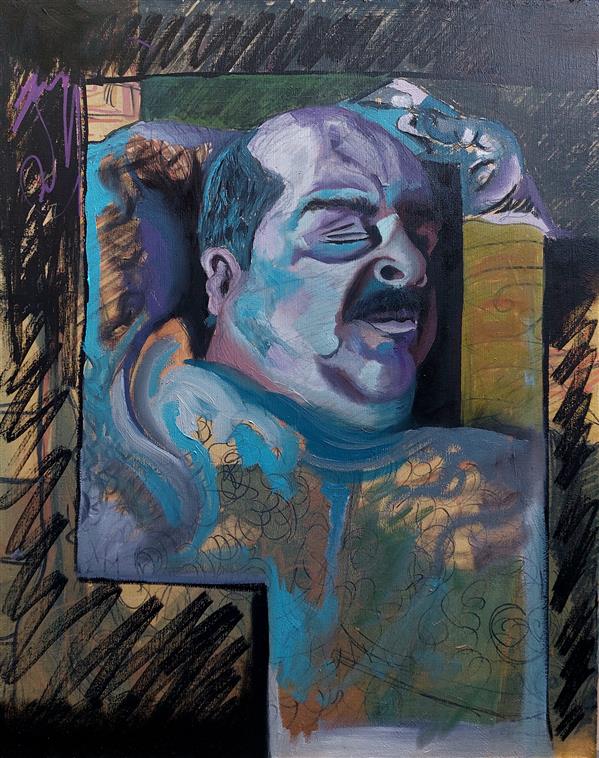 هنر نقاشی و گرافیک محفل نقاشی و گرافیک سجاد ربیعی رنگ روغن روی بوم
سال ۲۰۲۵/۱۴۰۴
سجاد ربیعی
نام اثر:، بابا، بیداری ؟
#نقاشی
#رنگ_روغن