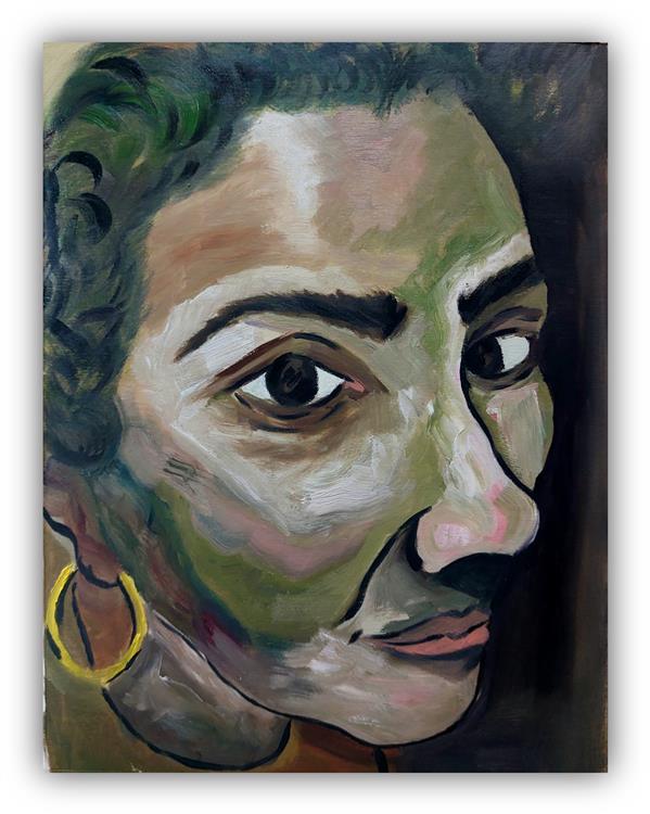 هنر نقاشی و گرافیک محفل نقاشی و گرافیک سجاد ربیعی #رنگ_روغن
زنی با گوشواره طلایی
سجاد ربیعی
سال 2024/1403