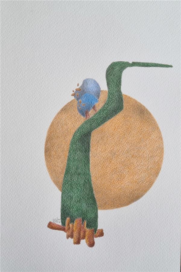 هنر نقاشی و گرافیک محفل نقاشی و گرافیک هاجر متین فر  مقوای بافت‌دار
مدادرنگی
۱۴۰۳
رنگ‌های پائیز رشت 
هاجر متین فر